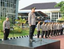 Kapolres Gresik AKBP Adhitya Panji Anom Mengingatkan Agar Jaga keselamatan saat Wisata Liburan Natal