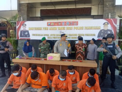 Polres Pamekasan Gelar Pres rilis tahun 2023 angka kriminal menurun hingga 28%