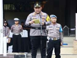 Polres Pelabuhan Tanjung Perak Siagakan 520 Personil Pengamanan Perayaan Malam Tahun Baru 2024