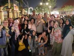 Kapolres Gresik AKBP Adhitya Panji Anom Patroli Malam Tahun Baru, Sampaikan Pesan Kamtibmas