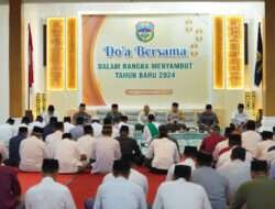 Sambut Tahun Baru 2024, Dandim 0801/Pacitan Bersama Jajaran Forkopimda Menggelar Doa Bersama