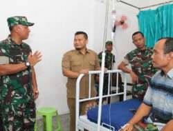 Sentuhan Kemanusiaan: Dandim 0806/Trenggalek Berikan Dukungan Penuh pada Anggota yang Sedang Sakit