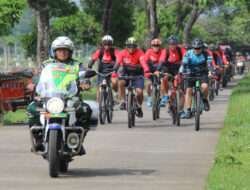 Thimik-thimik yang Penting Ciamik: Dandim 0806/Trenggalek dan Kapolres Terus Galang Semangat Bersepeda Santai