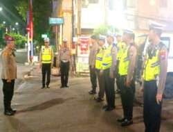 Tengah Malam 3 Polsek Kompak Konsisten Sisir Jalan Rawan Kejahatan Dan Tawuran