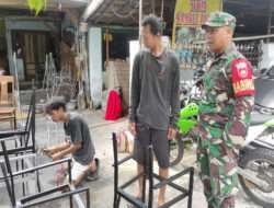 Majukan UMKM, Babinsa kratonan Aktif Turun ke Wilayah Berikan Motivasi Dan Pendampingan