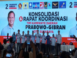 Konsolidasi dan Rapat Koordinasi TKD Prabowo – Gibran Kota Surabaya