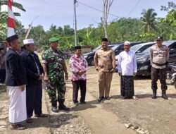 Danramil 0801/12 Pringkuku Hadiri Peresmian Masjid Di Pondok Pesantren An-Nur