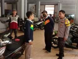 Cegah Curanmor Kapolsek Simokerto Terjunkan Anggota nya Blusukan ke Pemukiman