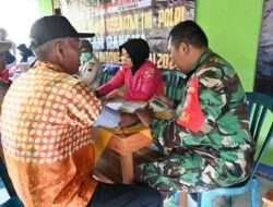 Kodim 0726/Sukoharjo dan Polres Sukoharjo Gelar Karya Bakti Tanam Pohon dan Pelayanan Kesehatan