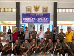 Jumat Sehati Dan Jumat Curhat, Olahraga Bersama Dan Mendengar Curhatan Masyarakat