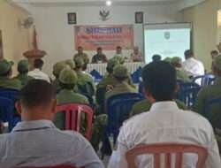 Tingkatkan Kemampuan Hadapi Bencana, Babinsa Koramil 0801/11 Donorojo Berikan Sosialisasi