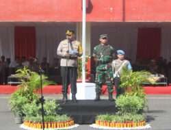 Dandim 0728/Wonogiri Dampingi Kapolres Pimpin Apel Deklarasi Jateng Zero Knalpot Brong