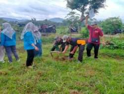 Tanam Bibit Pohon, Upaya Kodim 0802/Ponorogo Hijaukan Lingkungan