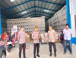 Polres Tulungagung Siagakan Personel untuk Pengamanan Gudang KPU dan Proses Pelipatan Surat Suara Pemilu 2024