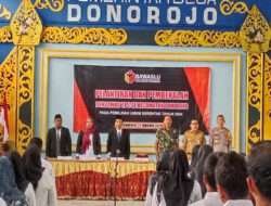 Hadiri Pelantikan Dan Pembekalan Anggota PTPS, Ini Pesan Danramil 0801/11 Donorojo