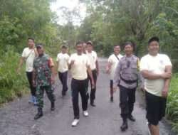 Anggota Scurity Merapi Golf Mendapatkan Pembinaan dari Babinsa