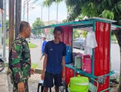 Pelaku UMKM Binaan Di Datangi Babinsa Tipes, Untuk Apa?