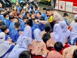 Maraknya Kekerasan Anak Kapolsek Simokerto Turun Lapangan Lakukan Pencegahan