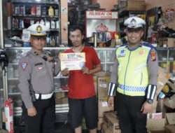 Satlantas Polres Gresik Gaungkan  Kampanye intensif Larangan Pemasangan Knalpot Brong