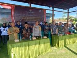Polres Gresik Hadiri Pelantikan KPPS di Kabupaten Gresik