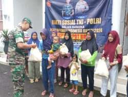 Wujudkan Pemilu Damai, Sinergritas TNI Polri Boyolali Laksnakan Baksos dan Pembersihan Pasar Kaki Gunung Merapi