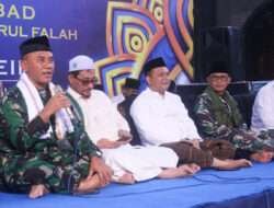 Dandim 0802/Ponorogo Dampingi Danrem 081/Dsj Hadiri Pengajian Rutin Ahad Wage