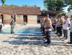 Kompak!! Jaga Kondusifitas Wilayah, TNI-Polri Di Girimarto Gelar Patroli Bareng