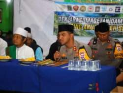 Polres Magetan Gandeng Perguruan Silat Jaga Kondusifitas Pemilu 2024