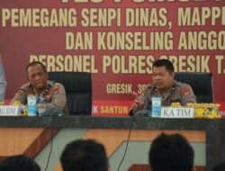 Puluhan Personel Polres Gresik Jalani Test Psikologi Pemegang Senjata