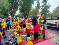 Tanamkan Kebersihan Sejak Usia Dini, Babinsa Setabelan Berikan Edukasi Dan Pemahaman Kepada Anak TK