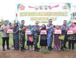 Bulan Bakti, TNI-Polri di Ngawi Gelar Baksos dan Kesehatan Gratis Kepada Warga Masyarakat