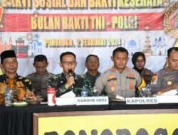 Bulan Bakti TNI – Polri, Upaya Kodam V/Brw dan Polda Jatim untuk Tingkatkan Sinergitas dan Sejahterakan Masyarkat