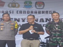 Deklarasi Candrabhaga Pemilu Menyenangkan Stop Hoax Dan Ujaran Kebencian Dihadiri Dandim 0507/Bekasi Dan Pj.Walikota Bekasi