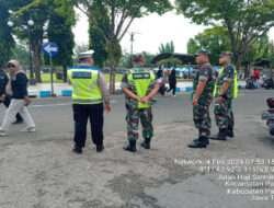 Kodim 0801/Pacitan Dan Polres Pacitan Bersinergi Amankan Proses Tahapan Pemilu Di Pacitan