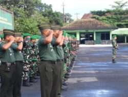 Pelihara Nasionalisme Kodim 0732/Sleman Gelar Upacara