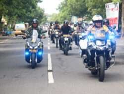 Jelang Pemilu, Kodim Ngawi Dan Polres Ngawi Patroli Gabungan Skala Besar