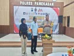 Polres Pamekasan Santuni Keluarga Jurnalis di Hari Pers Nasional