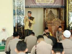 Polres Gresik Peringati Isra’ Mi’raj Nabi Muhammad SAW 1445 H