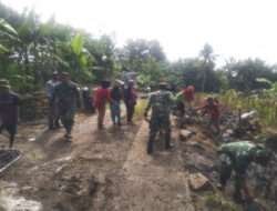 Babinsa Dan Warga Sudah Bekerja Walaupun TMMD Belum Dibuka