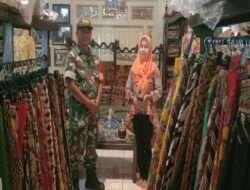 Pendampingan dan Semangati Pelaku UMKM oleh Babinsa Kratonan