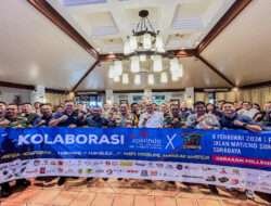 Ajak Warga Sukseskan Pemilu, Polrestabes Surabaya Bersama Apkrindo Sosialisasi Program Maknyos MakBleG