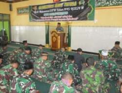 Kodim 0802/Ponorogo Gelar Peringatan Isra Mikraj Nabi Muhammad SAW 1445 H / 2024 M