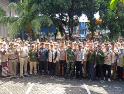 Bawaslu Jakarta Utara, Adakan Apel Siaga Bersama