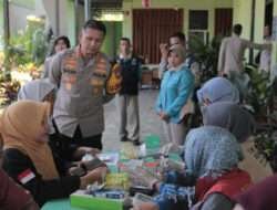 Polresta Malang Kota Layani Cek Kesehatan Petugas Keamanan dan Penyelenggara Pemilu 2024