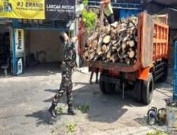 Peduli Lingkungan Yang Bersih, Sehat Dan Nyaman, Babinsa Kelurahan Manahan Lakukan Ini