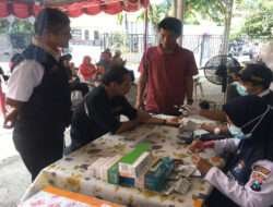 Klinik Pratama Polres Tanjung Perak Gelar Safari Kesehatan Petugas Pelaksana Pemilu di PPK