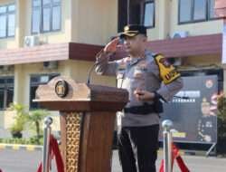 Pasca Pemilu 2024, Kapolres Pasuruan Pimpin Apel Konsolidasi PAM TPS