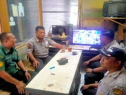 Bati Wanwil Sambangi Pos Satpam Matahari Singosaren