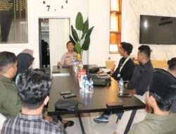 Kapolres Ponorogo Silaturahmi dengan PC PMII Pasca Pungut Suara Pemilu 2024
