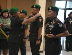 Jabatan Komandan Kodim 0802/Ponorogo Diserahterimakan dari Letkol Inf Hirta Kepada Letkol Inf Dwi Soerjono